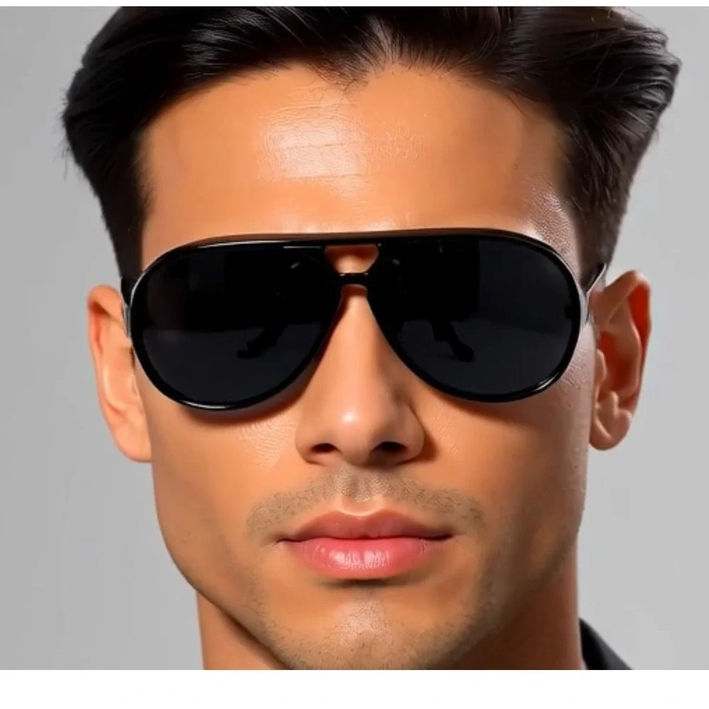 Trendy Designer Hexagon Round Sunglasses Men Fashion Shades Street Lentes Humbre